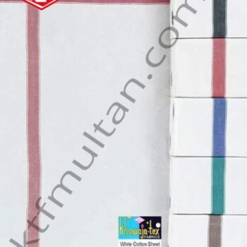 White Sheet Khawaja Tex Fabrics Multan