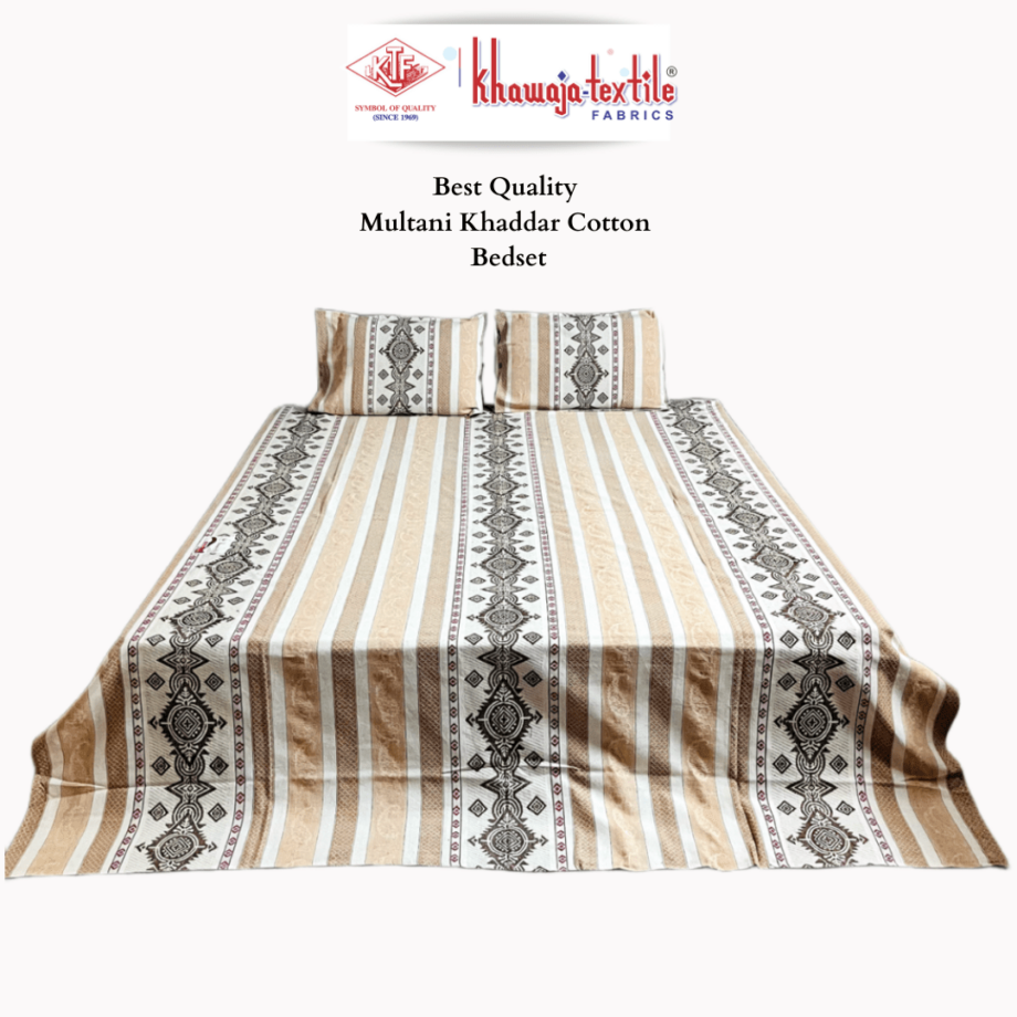 cotton bedsheet khawaja tex fabrics multan